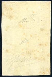 1852 - 10 cent. bianco (2), quarto ... 