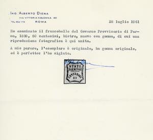 1859 - 80 cent. bistro oliva (18), ... 