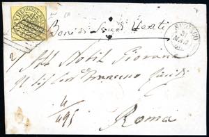 1866 - 4 baj giallo (5A), ottimo stato, ... 