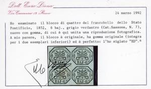 1852 - 6 baj grigio verdastro (7), ... 