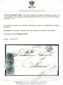 1853 - 6 baj grigio verdastro, ... 