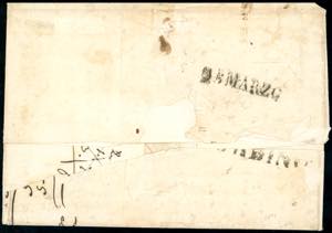 1852 - 6 baj grigio, inchiostro ... 