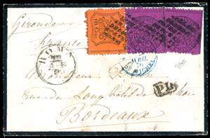 1870 - 10 cent. arancio vermiglio, 20 cent. ... 