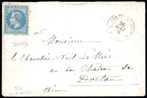 1870 - 20 cent. Napoleone laureato (29A), ... 