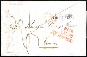 INCOMING MAIL GIBILTERRA 1845 - Lettera ... 