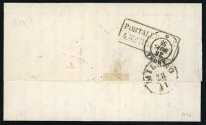 1855 - 5 cent. verde, 20 cent. ... 