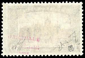 1918 - 10 k. Veduta, soprastampa a ... 