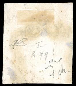 1859 - 1/2 grano giallo arancio ... 