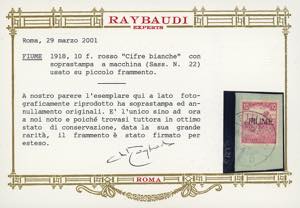 1918 - 10 f. Mietitori, cifre ... 