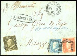 1860 - 5 grana vermiglio, II tavola, posiz. ... 