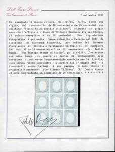 1860 - Saggi Ficarotta. ... 