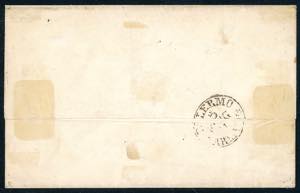 BURGIO, ovale senza fregi, punti ... 