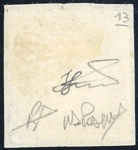 SALEMI, ovale con fregi rosso, non ... 