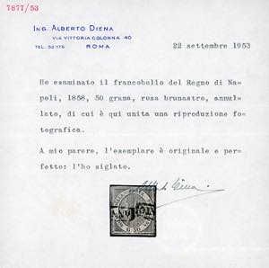 1858 - Lemissione completa, non ... 