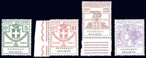 PATRONATI SCOLASTICI 1924 - Serie completa ... 