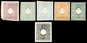 1864 - 1 cent. Stemma Periodici Franchi, ... 