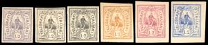 1864 - 10 cent. Telegrafi italiani, saggio ... 