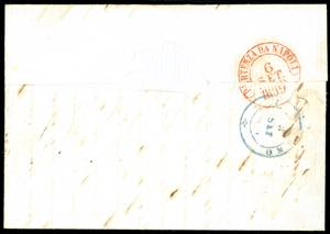 1859 - 10 grana carminio rosa, II ... 