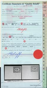 CORALIT 1945 - 14 lire azzurro e ... 