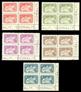 CORALIT 1945 - Ciclista, serie completa ... 