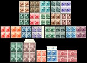 1945/48 - Democratica, serie completa ... 