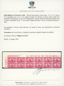 1946 - 100 lire Democratica, I ... 