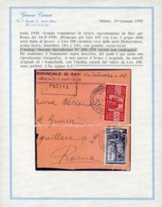 1946 - 100 lire Democratica, I ... 
