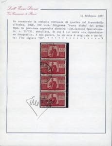 1946 - 100 lire Democratica, II ... 