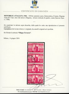 1946 - 100 lire Democratica, II ... 