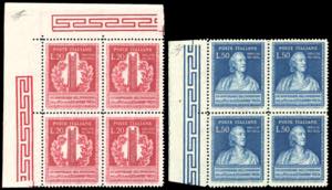 1949 - Volta, serie completa (611/612), ... 