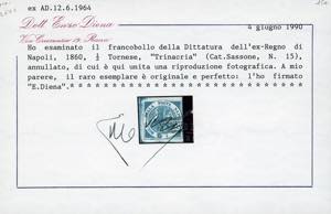 1860 - 1/2 tornese azzurro, ... 