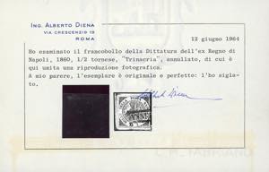 1860 - 1/2 tornese azzurro, ... 