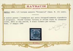 1860 - 1/2 tornese azzurro, ... 