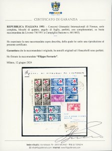 1951 - Ginnici, serie compelta ... 