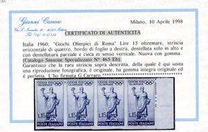 1960 - 15 lire Olimpiadi di Roma, ... 