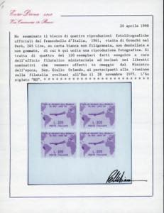 1961 - 205 lire Gronchi rosa ... 