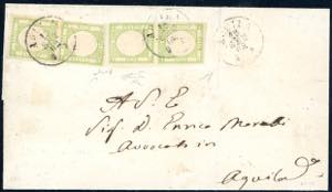1862 - 1/2 tornese verde giallo chiaro ... 