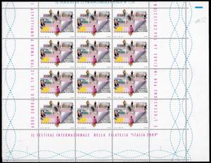 2009 - 0,60 € Italia 2009, minifoglio di ... 