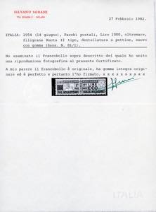 1954 - 1.000 lire Cavallino, ... 