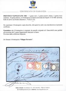 1861 - 1 grano nero, 2 grana ... 