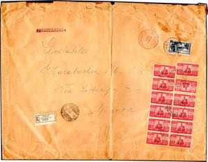 1951 - 100 lire Democratica, soprastampa su ... 