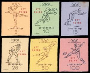 1952 - Olimpiadi, serie completa non ... 