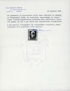 BASE ATLANTICA 1943 - 15 cent. ... 