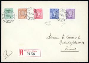 CAMPIONE DITALIA 1944 - Stemma, serie ... 