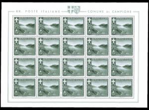 CAMPIONE DITALIA 1944 - Paesaggi ... 