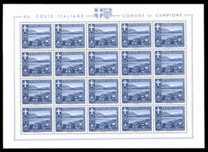 CAMPIONE DITALIA 1944 - Paesaggi ... 