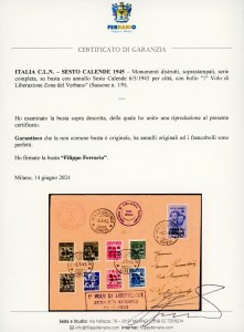 SESTO CALENDE 1945 - Serie ... 