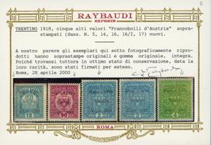 TRENTINO ALTO ADIGE 1918 - Prima ... 