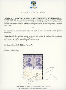 VENEZIA GIULIA SAGGI 1918 - 50 ... 