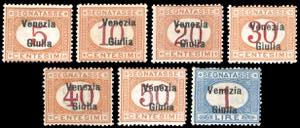 VENEZIA GIULIA SEGNATASSE 1918 - ... 